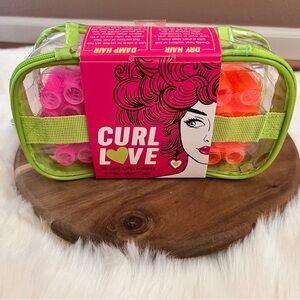 Curl Love 36 Self Grip Rollers + Reusable Case NWT